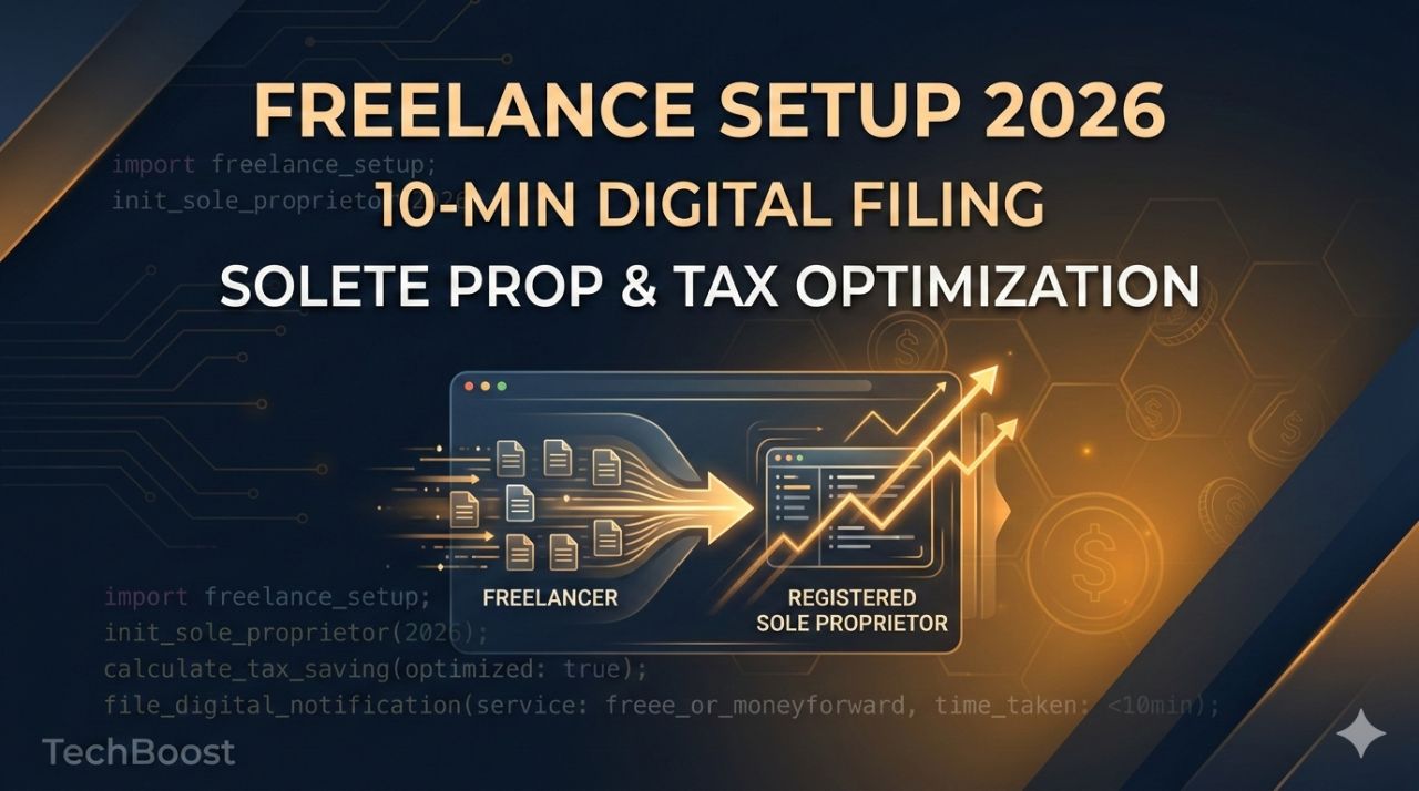 エンジニアの開業届の書き方2026｜freeeで10分で完了する方法