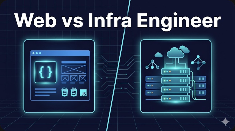 Webエンジニア vs インフラエンジニア徹底比較2026｜適性・年収・将来性
