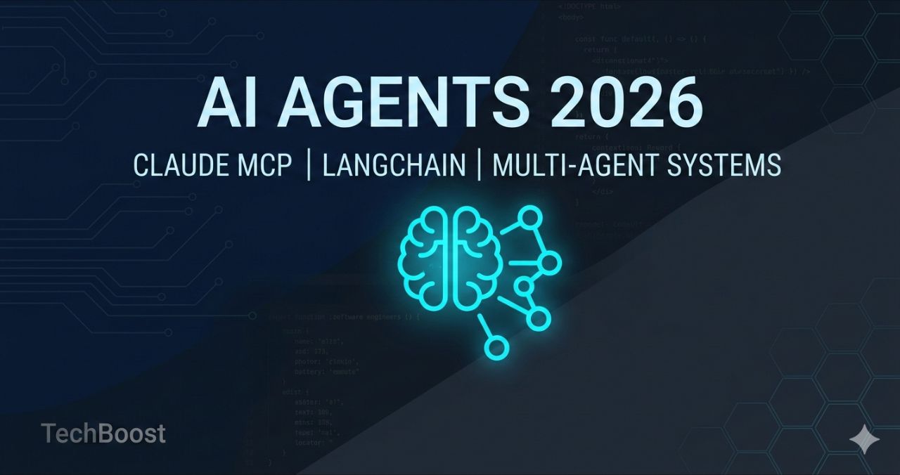 AIエージェント開発入門2026 - Claude MCP・LangChain・マルチエージェントの実践ガイド