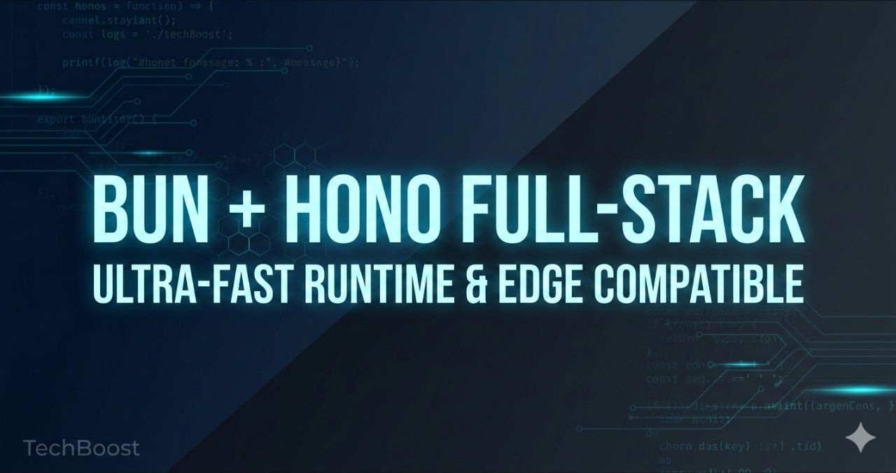 Bun + Hono フルスタック開発ガイド: 超高速ランタイムとEdge対応フレームワークで次世代Web開発