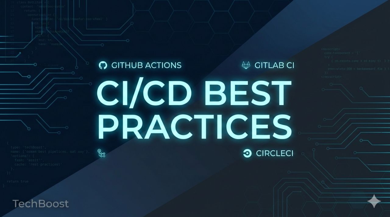 CI/CDベストプラクティス2026 — GitHub Actions, GitLab CI, CircleCI
