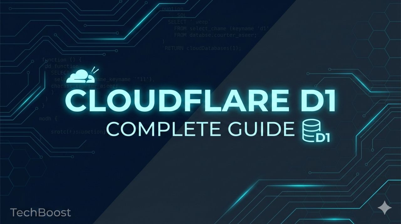 Cloudflare D1完全ガイド：エッジで動くSQLiteデータベース