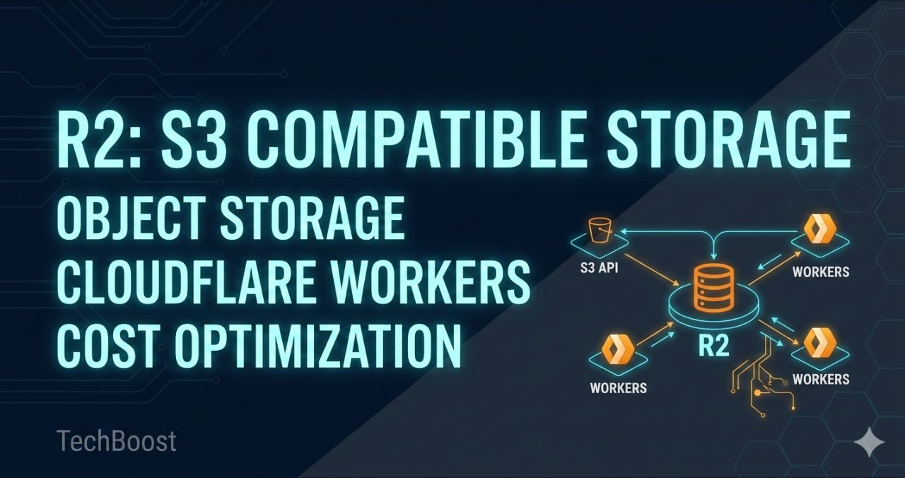 Cloudflare R2ストレージ実践ガイド: S3互換オブジェクトストレージの活用