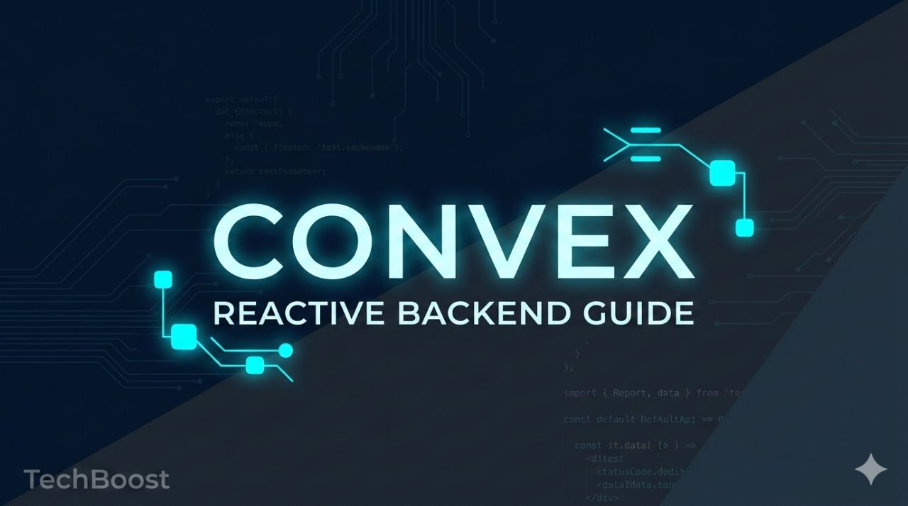 Convex入門：リアクティブバックエンドプラットフォーム完全ガイド