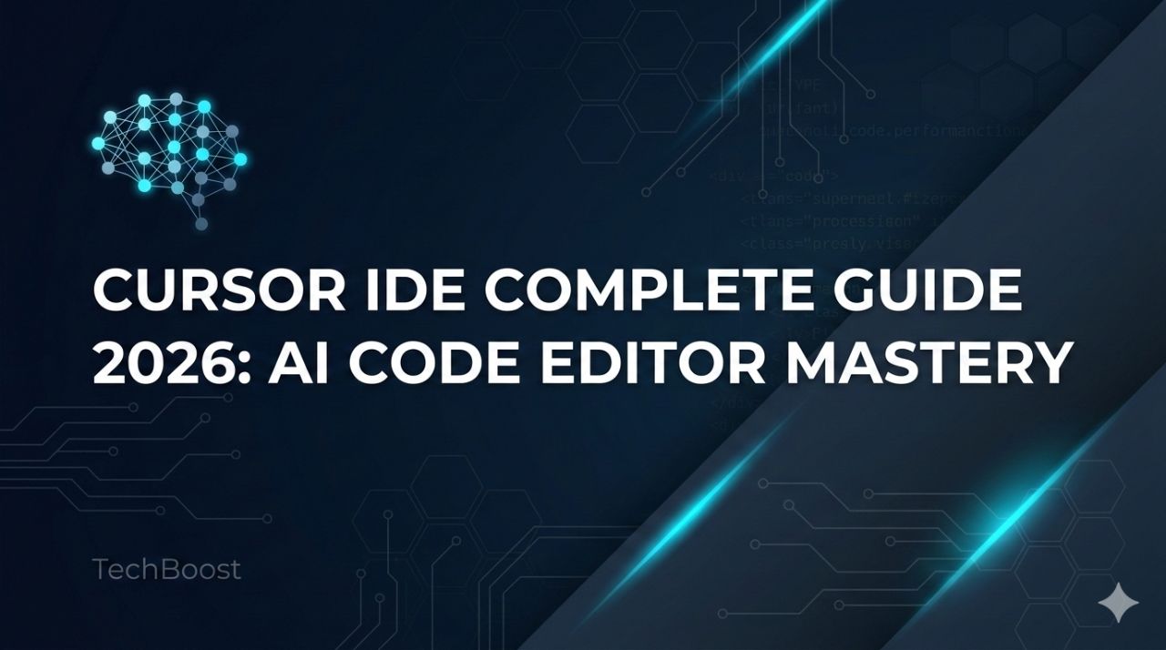 Cursor IDE完全ガイド 2026 — AIコードエディタの使い方・設定・活用術