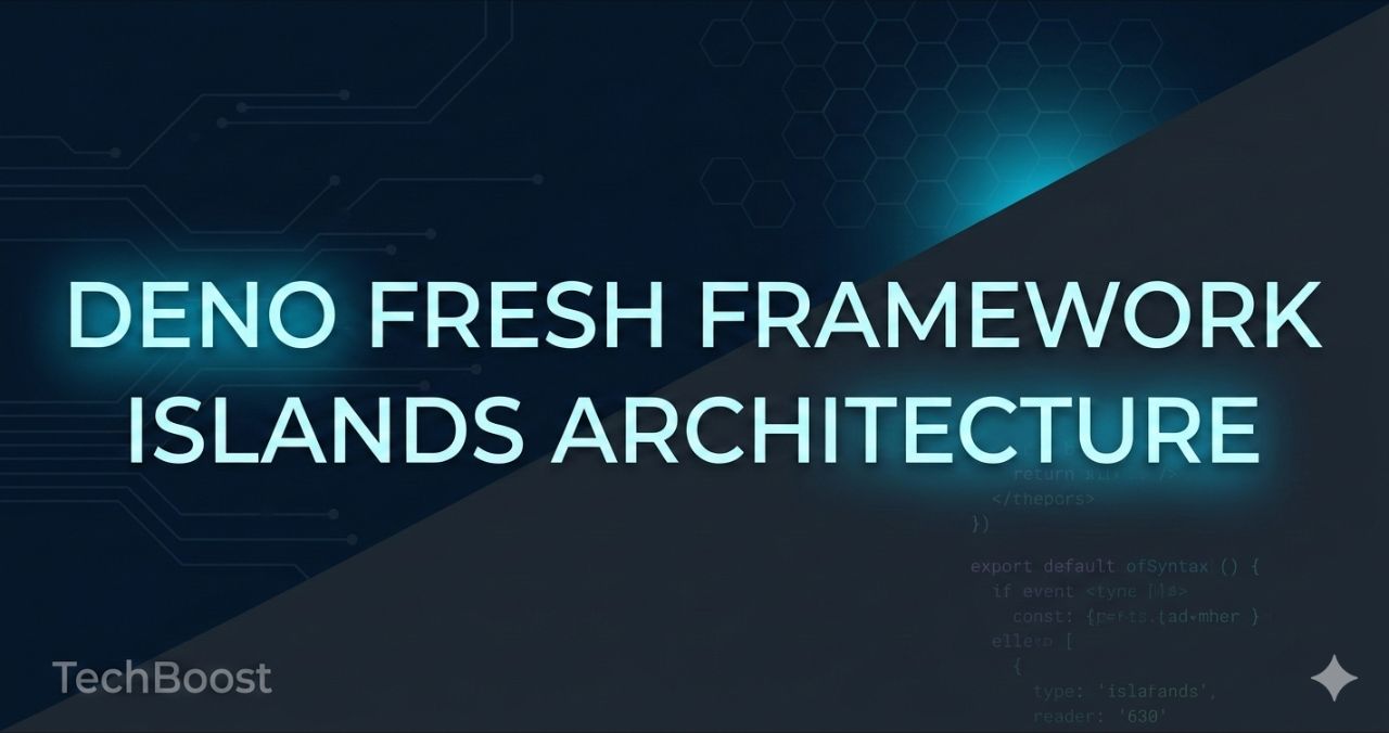 Deno Fresh フレームワーク入門