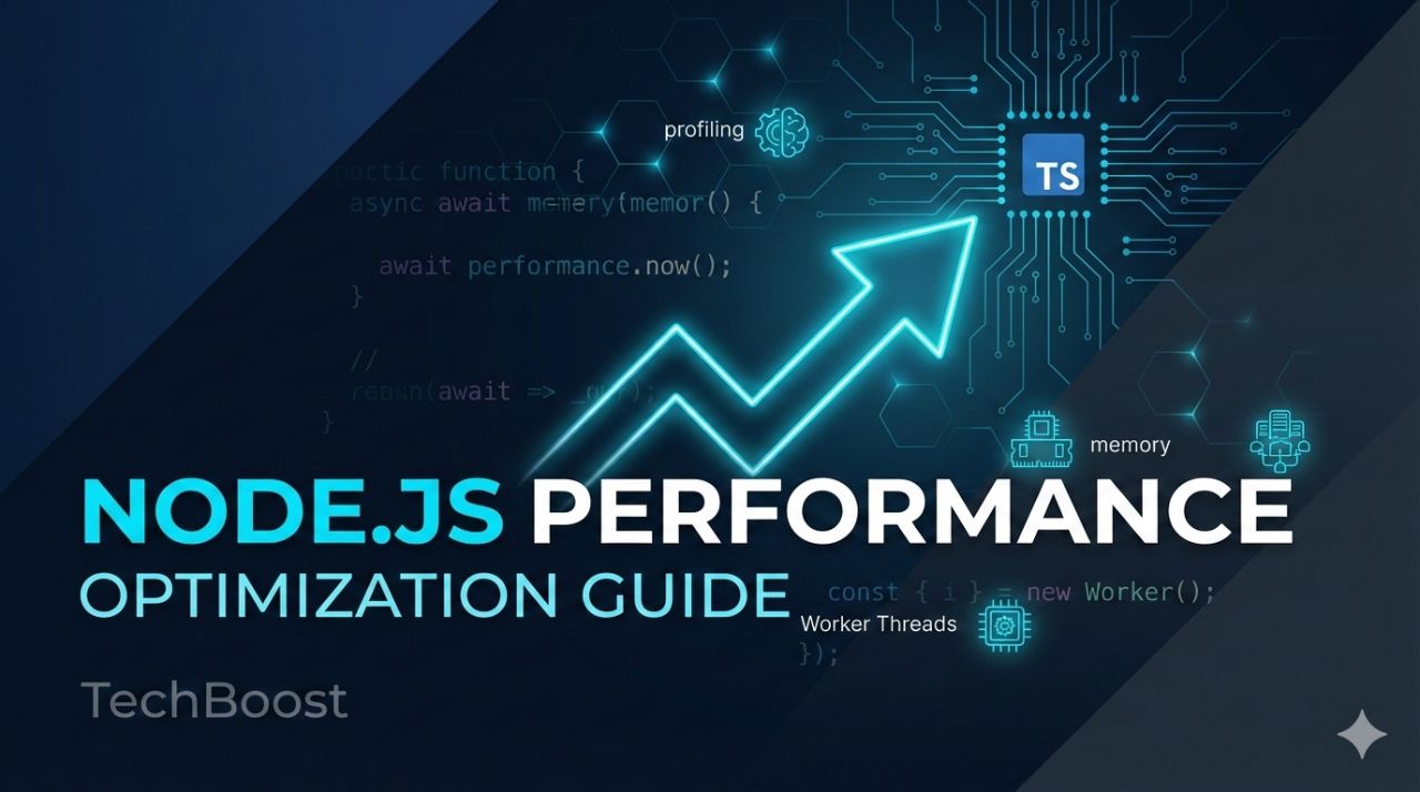 Node.jsパフォーマンス最適化完全ガイド — プロファイリング・メモリ・クラスタリング・Worker Threads