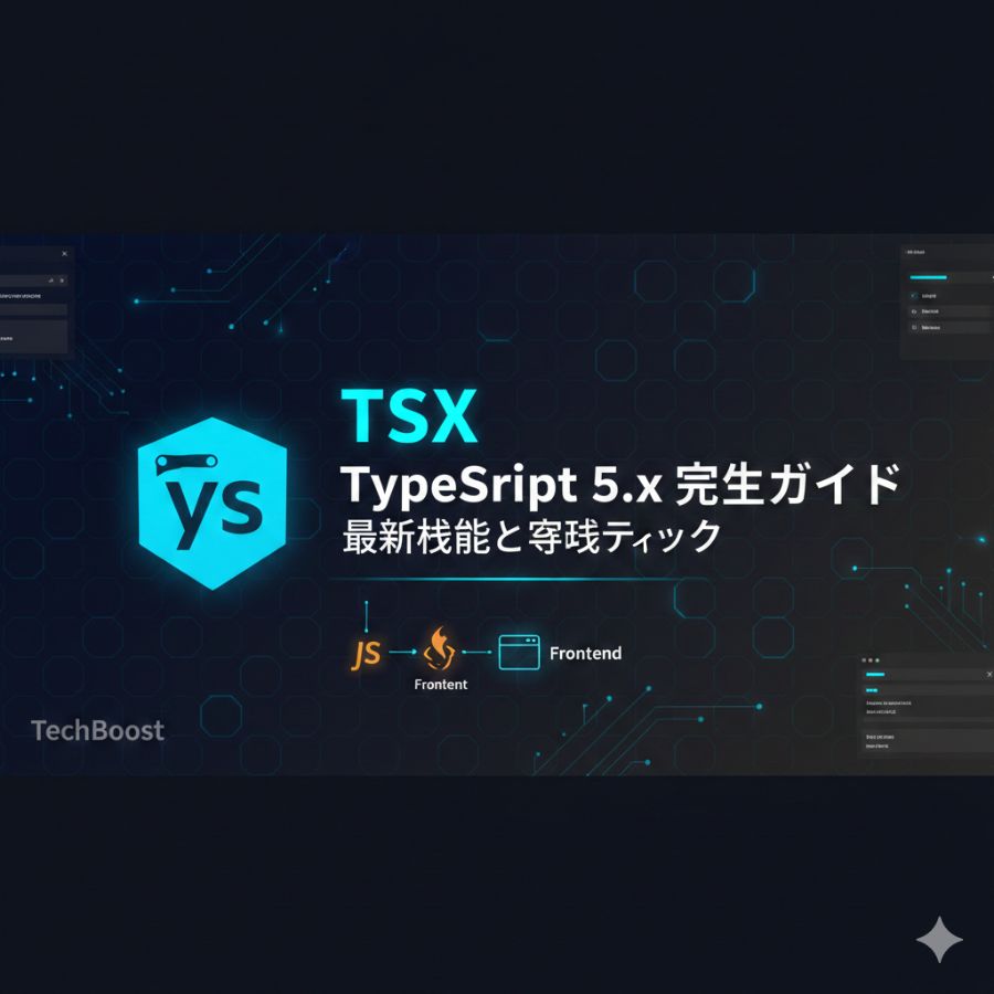TypeScript 5.x完全ガイド：最新機能と実践テクニック