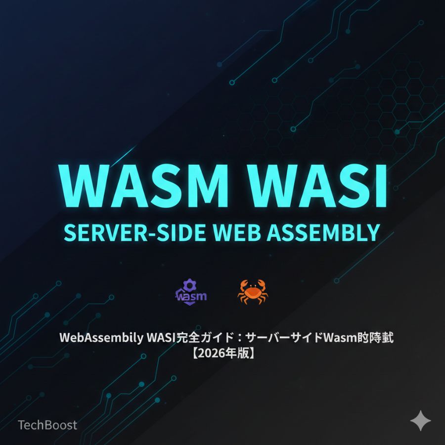 WebAssembly WASI完全ガイド：サーバーサイドWasmの実践【2026年版】
