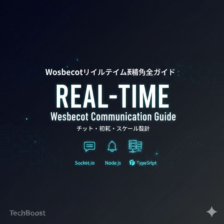 WebSocketリアルタイム通信完全ガイド — Socket.io・チャット・通知・スケール設計